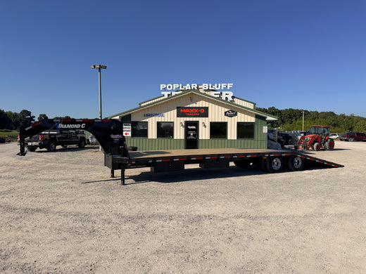2026 New Diamond C Equipment Trailer | 35' x 102" | 25,900 GVWR | Hydraulic Dovetail | 12K EOH Disc Brakes | FMAX212 2.0