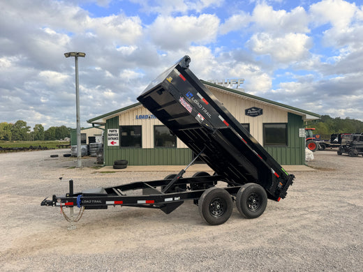 2027 New Load Trail Dump Trailer | 6' x 12' | 9990 GVWR | Tandem Axle | Tarp Kit | Slide-In Ramps | DE7212