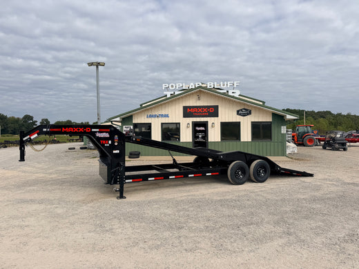 2027 New MAXX-D Gooseneck Tilt Trailer | 24' x 102" | 14,000 LB GVWR | Power Tilt | 12K Winch | T6X10224G