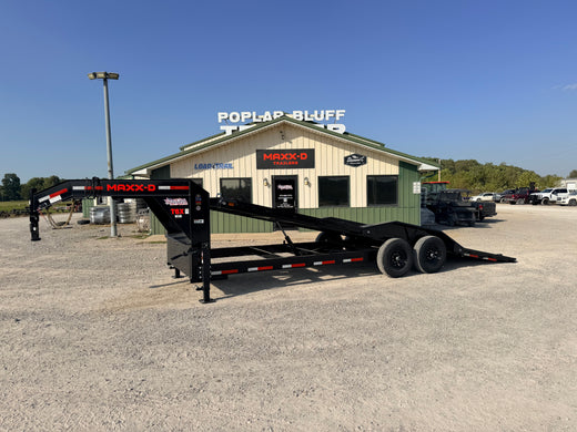 2027 New MAXX-D Gooseneck Tilt Trailer | 24' x 102" | 14000 lbs GVWR | Power Tilt | Wireless Remote | T6X10224G