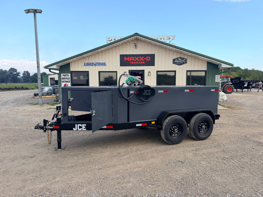 2027 New JCE Fuel Tank Trailer | 17' X 6.8' | 14k GVWR | 990 Gallon Tank | Front Cabinet | Model: 990 Gallon