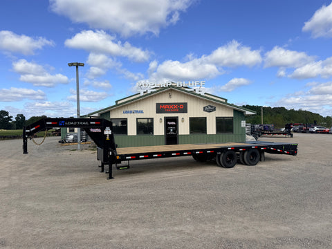 2027 New Load Trail Gooseneck Trailer | 102" x 28' | 24K GVWR | Low-Pro | Max Ramps | GP0228