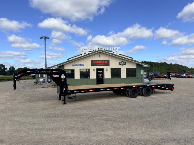 2027 New Load Trail Gooseneck Trailer | 102" x 28' | 24K GVWR | Low-Pro | Max Ramps | GP0228