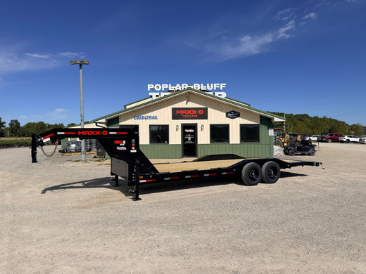 2027 New MAXX-D Gooseneck Car Hauler Trailer | 24' x 102" | 15600 lbs GVWR | Slide-In Ramps | Drive-Over Fenders | H6X10224G