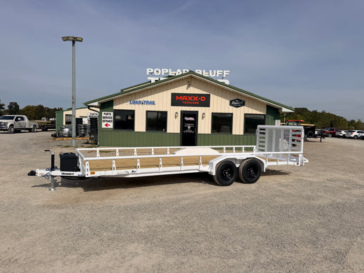 2027 New Diamond C Utility Trailer | 83" X 22' | 9.9k GVWR | Tandem Axle | Ramp Gate | Model TUT206