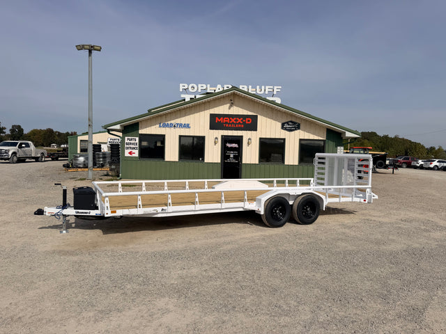 2027 New Diamond C Utility Trailer | 83" X 22' | 9.9k GVWR | Tandem Axle | Ramp Gate | Model TUT206