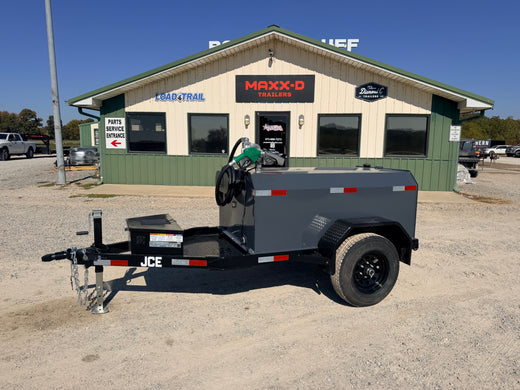 2027 New JCE Fuel Tank Trailer | 17' X 6.8' | 7k GVWR | 350 Gallon Tank | 20 GPM Pump | Model: 350 Gallon
