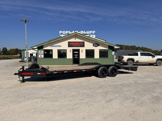 2027 New MAXX-D Equipment Trailer | 24' X 102" | 22000 lb GVWR | MAXX Ramps | 5' Dovetail | H9X10224