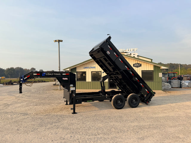 2027 New Load Trail Dump Trailer | 83" x 14' | 14,000 lb GVWR | Gooseneck Low-Pro | 24" Sides | DG8314