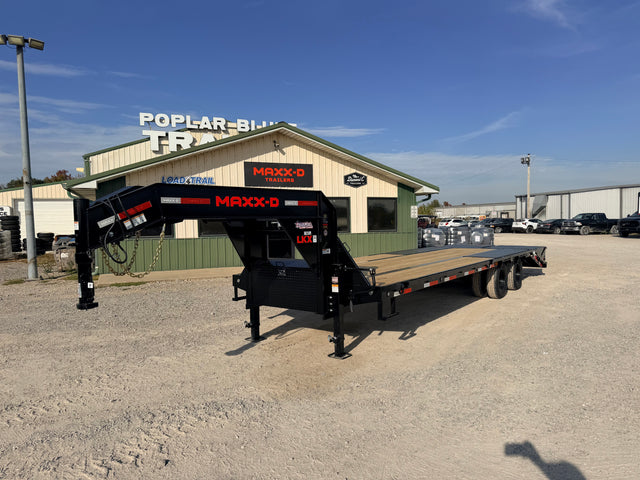 2027 New MAXX-D Gooseneck Trailer | 28' x 102" | 25000 lb GVWR | Low Pro Tandem Dual | MAXX Ramps | LKX10228