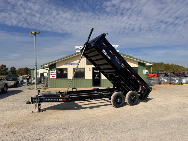 2027 New Load Trail Dump Trailer | 83" x 14' | 14000 GVWR | Tandem Axle | 24" Sides | DL8314