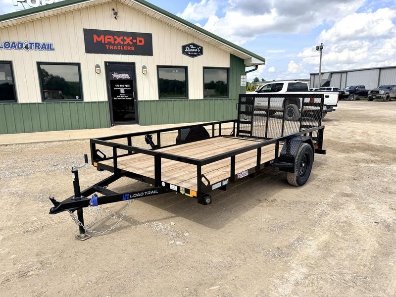 2026 New Load Trail Utility Trailer | 77" x 12' | 3500 lbs GVWR | 2' Dovetail | 3' Spring Assist Gate | SE7712