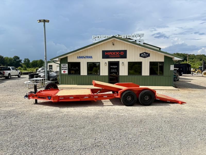 2025 New Diamond C Tilt Equipment Trailer | 22' x 80" | 18k GVWR | Hydraulically Dampened Tilt | 2-8K Torsion Axles | HDT208
