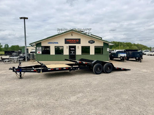 2026 New Load Trail Tilt Trailer | 83" X 22' | 14k GVWR | Gravity Tilt | 16' + 6' Stationary Deck | TH8322
