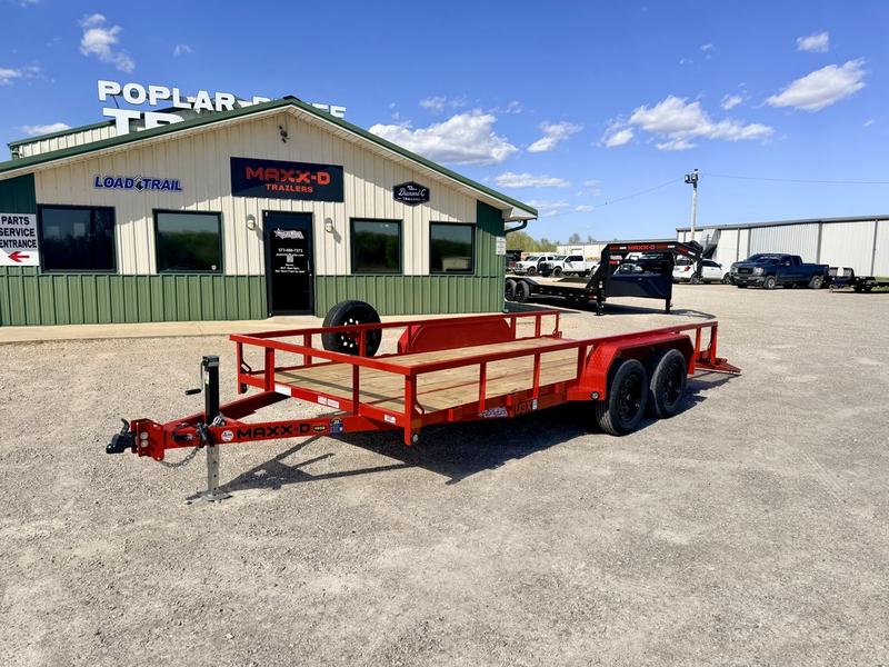 2026 New Maxx-D Utility Trailer | 16' x 83" | 7000 lb GVWR | Tandem Axle | 4' Spring Assist Gate | U3X8316