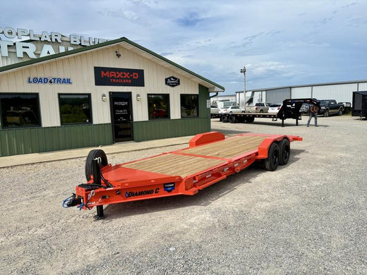 2025 New Diamond C Tilt Equipment Trailer | 22' x 80" | 18k GVWR | Hydraulically Dampened Tilt | 8K Torsion Axles | HDT208