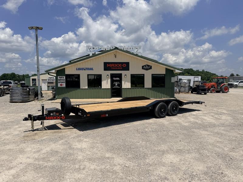 2027 New Maxx-D Car Hauler Trailer | 102" x 24' | 9990 lbs GVWR | Drive-Over Fenders | 5' Slide-In Ramps | H5X10224