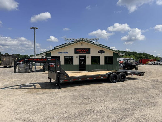 2027 New Maxx-D Gooseneck Car Hauler Trailer | 26' x 102" | 18k GVWR | MAXX Ramps | Dovetail | Model H8B10226G
