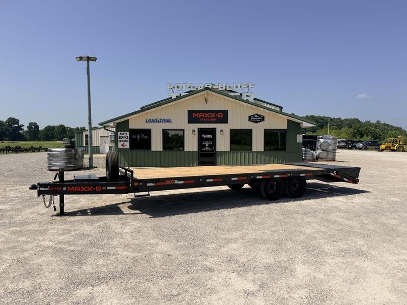 2027 New Maxx-D Equipment Trailer | 102" x 24' | 17,500 lb GVWR | MAXX Ramps | I-Beam Deckover | DOB10224