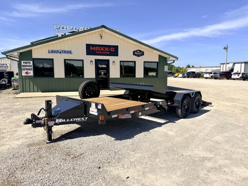 2026 New Hillcrest Tilt Trailer | 22' x 82" | 16000 lbs GVWR | Gravity Tilt | Hydraulic Dampening | Model: HTT