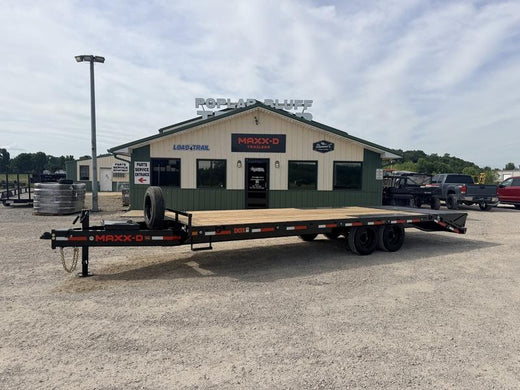 2027 New Maxx-D Equipment Trailer | 102" x 24' | 17500 lbs GVWR | MAXX Ramps | I-Beam Deckover | DOB10224