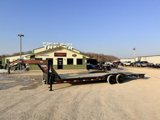 2026 New Maxx-D Gooseneck Car Hauler Trailer | 28' x 102" | 18000 lb GVWR | MAXX Ramps | 4' Dovetail | H8X10228G