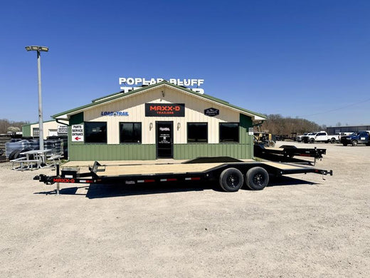2026 New Maxx-D Car Hauler Trailer | 24' x 102" | 9990 lb GVWR | Drive-Over Fenders | 5' Slide-In Ramps | H5X10224