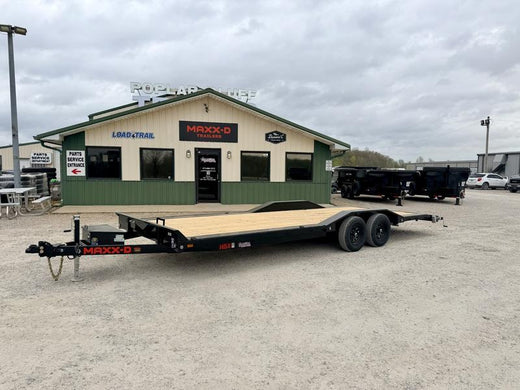 2026 New Maxx-D Car Hauler Trailer | 24' x 102" | 9990 GVWR | Drive-Over Fenders | 5' Slide-In Ramps | H5X10224