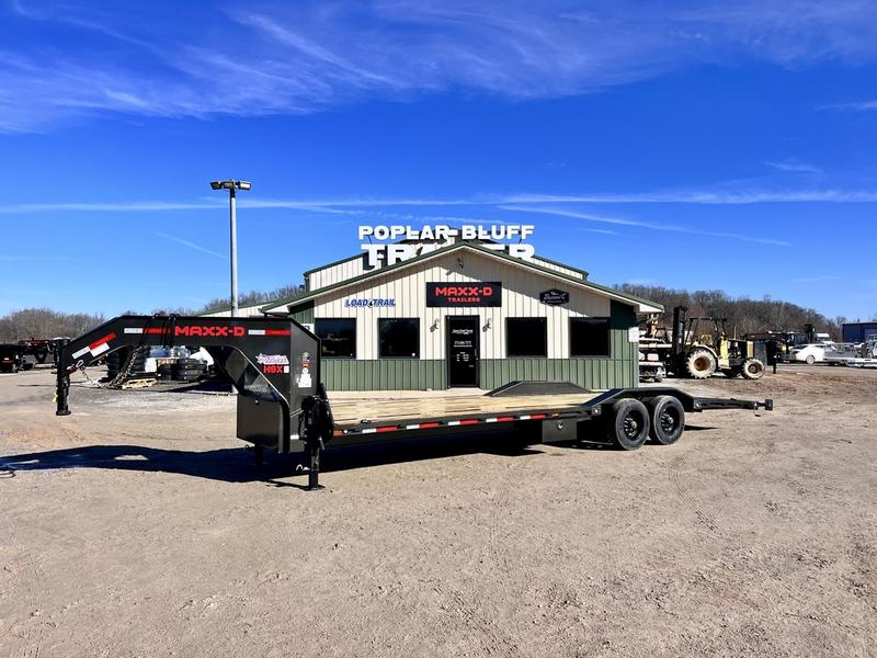 2025 New Maxx-D Gooseneck Equipment Trailer | 28' x 102" | 22,000 lb GVWR | I-Beam Frame | 5' Dovetail | H9X10228G