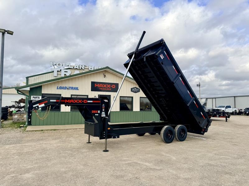 2026 New Maxx-D Gooseneck Dump Trailer | 96" X 16' | 17.5k GVWR | 2' Solid Sides | 7-Gauge Steel Floor | D9X9616G