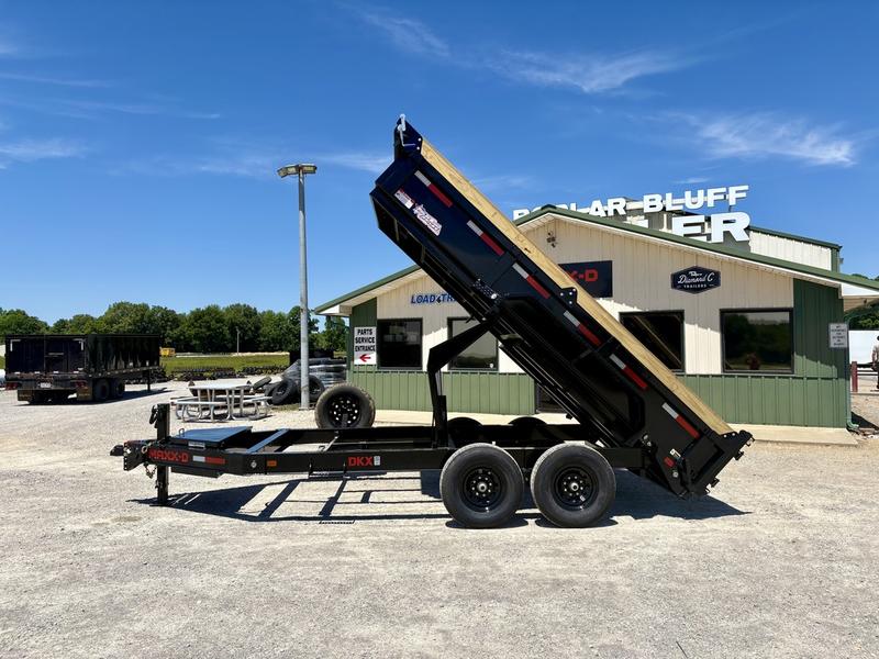 2026 New Maxx-D Dump Trailer | 14' x 83" | 14000 GVWR | 24" Sides | Scissor Hoist | DKB8314