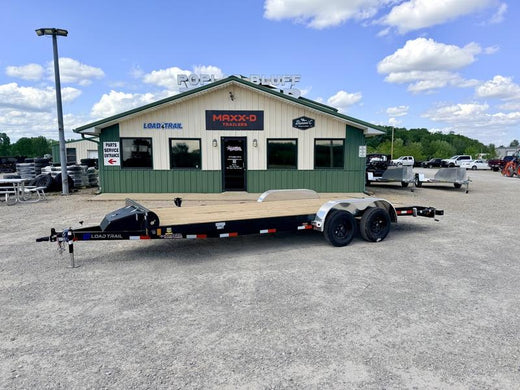 2026 New Load Trail Car Hauler Trailer | 83" X 20' | 7000 lb GVWR | Slide-In Ramps | Sport Box | CH8320