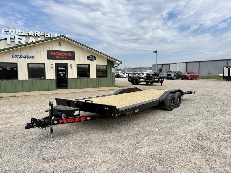 2026 New Maxx-D Car Hauler Trailer | 24' x 102" | 9990 lb GVWR | Drive-Over Fenders | 5' Slide-In Ramps | H5X10224