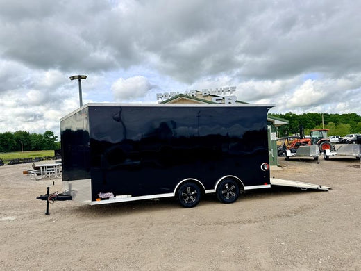 2026 New United Enclosed Cargo Trailer | 8.5' x 16' | 7000 lb GVWR | Spread Torsion Axles | Rear Ramp Door | UJ-8.516TA35