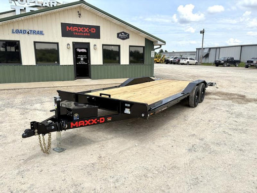 2027 New Maxx-D Car Hauler Trailer | 102" x 22' | 9990 lb GVWR | Drive-Over Fenders | 5' Slide-In Ramps | H5X10222