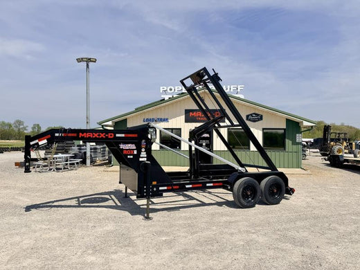 2026 New Maxx-D Gooseneck Trailer | 83" x 14' | 18k GVWR | Roll-Off Chassis | Wireless Control | ROX8314G