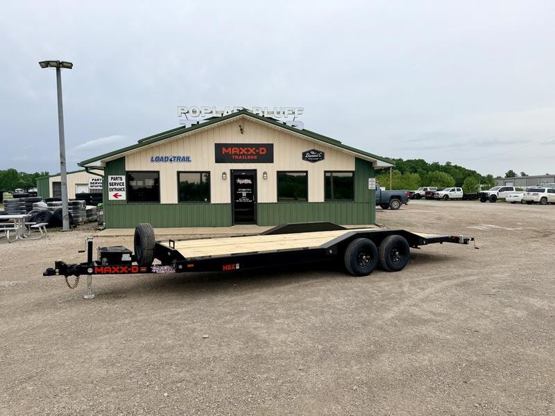 2026 New Maxx-D Car Hauler Trailer | 102" x 22' | 9990 lb GVWR | Drive-Over Fenders | 5' Slide-In Ramps | H5X10222