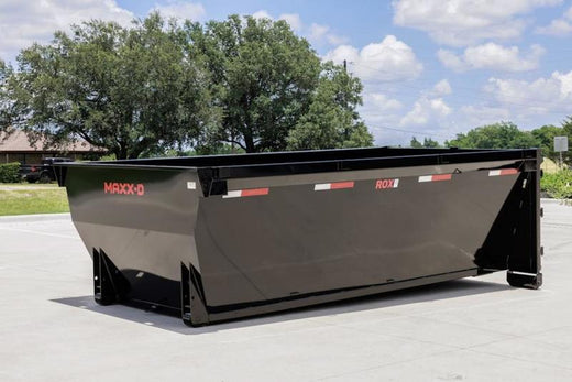 2026 New Maxx-D Roll-Off Dump Bin Trailer | 14' X 5' | 14000 lb GVWR | 13 Cubic Yard Bin | 4' Tall Sides | ROX14'