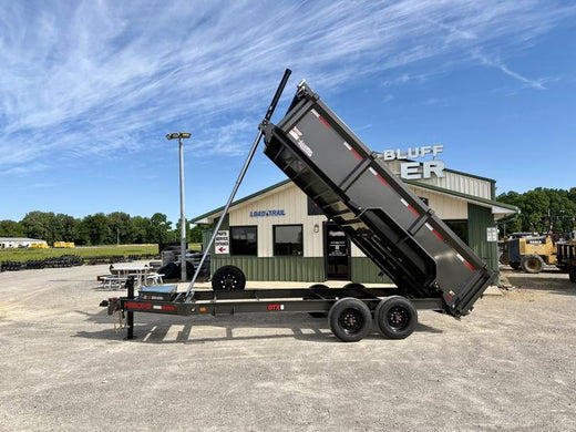 2027 New Maxx-D Dump Trailer | 83" x 16' | 16000 lbs GVWR | Telescopic Hoist | 3' Sides | DTB8316