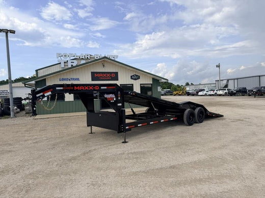2027 New Maxx-D Gooseneck Tilt Trailer | 102" x 24' | 18000 lb GVWR | Power Tilt | Drive-Over Fenders | T8B10224G