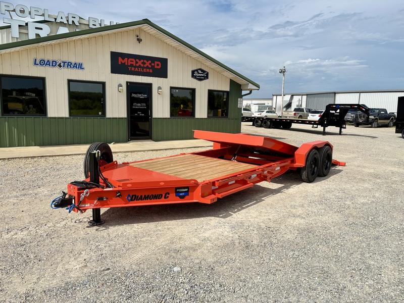 2025 New Diamond C Tilt Equipment Trailer | 22' x 80" | 18k GVWR | Hydraulically Dampened Tilt | 8K Torsion Axles | HDT208
