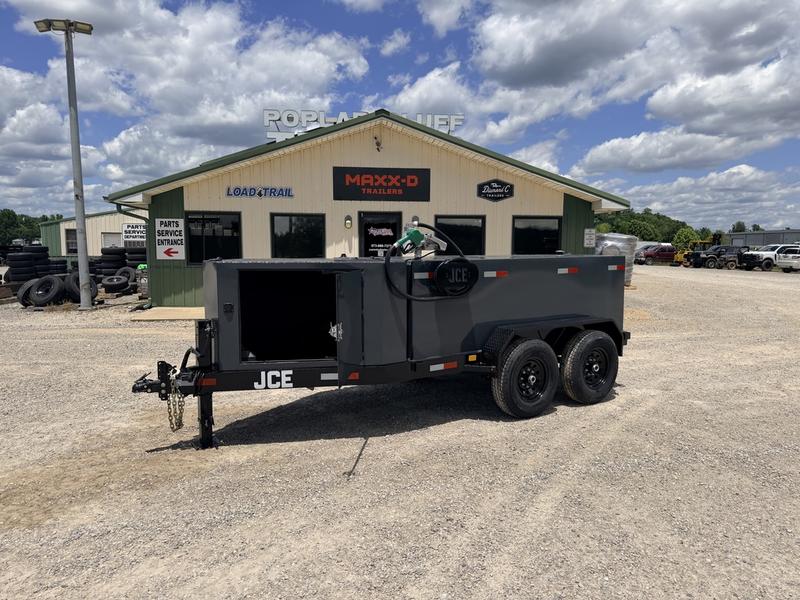 2027 New JCE Trailers Fuel Tank Trailer | 61" X 198" | 14k GVWR | 990 Gallon Tank | Front Cabinet | Model 990 Gallon Fuel Tank Trailer