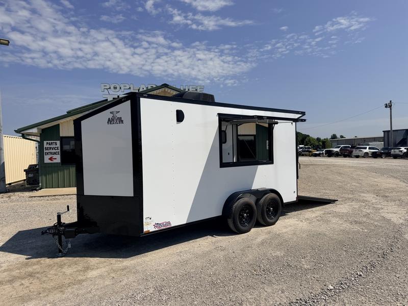 2026 New Anvil Cargo Trailer | 7' X 14' | 9990 lbs GVWR | Concession Package | A/C-Heat | Model 7' x 14' Tandem Axle