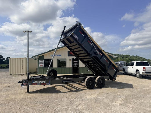 2026 New Diamond C Dump Trailer | 16' x 82" | 23k GVWR | Telescopic Hoist | Low Profile | Model LPT210