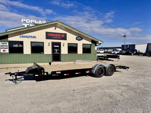 2026 New Load Trail Car Hauler Trailer | 83" x 20' | 7000 lb GVWR | Slide-In Ramps | Sport Box | CH8320