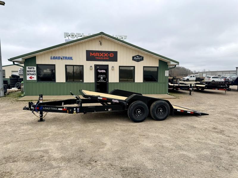 2026 New Load Trail Tilt Trailer | 83" X 16' | 14,000 lb GVWR | Gravity Full Tilt Deck | 2 Dexter Torsion Axles | TH8316