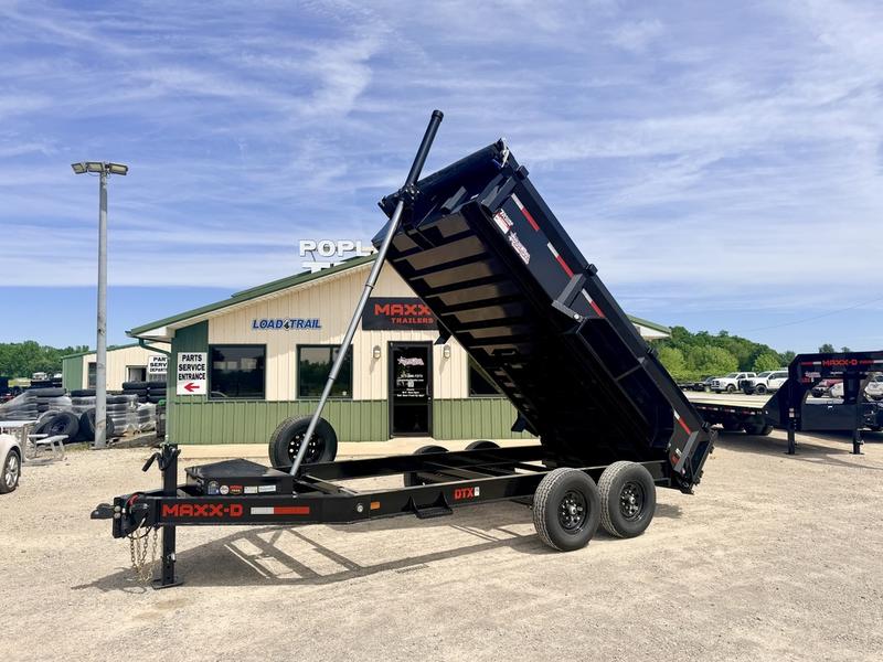 2026 New Maxx-D Dump Trailer | 83" X 14' | 15,000 lb GVWR | Telescopic Cylinder | 2' Sides | DTX8314